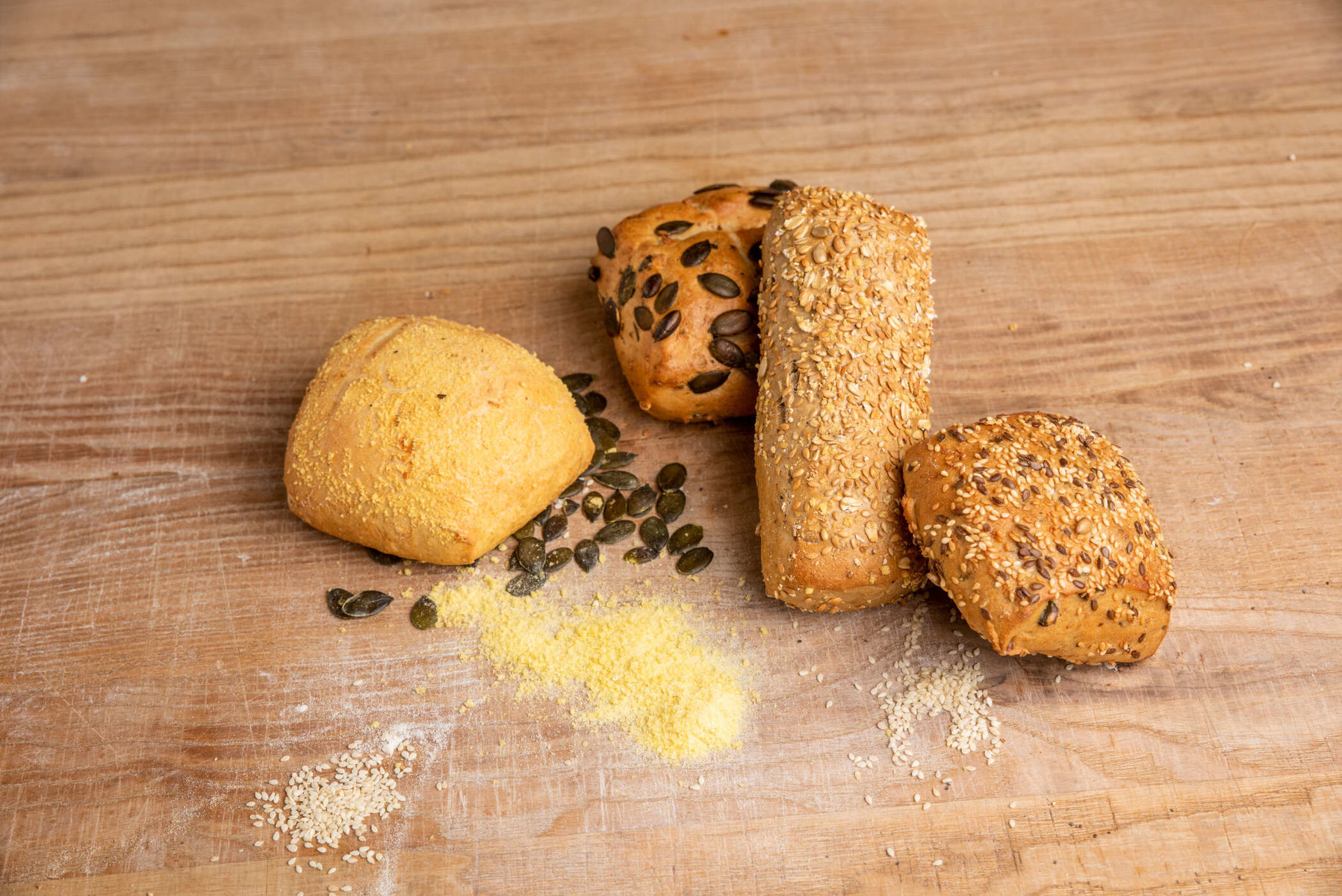 Frische Brötchen von Bäckerei Steingläubl