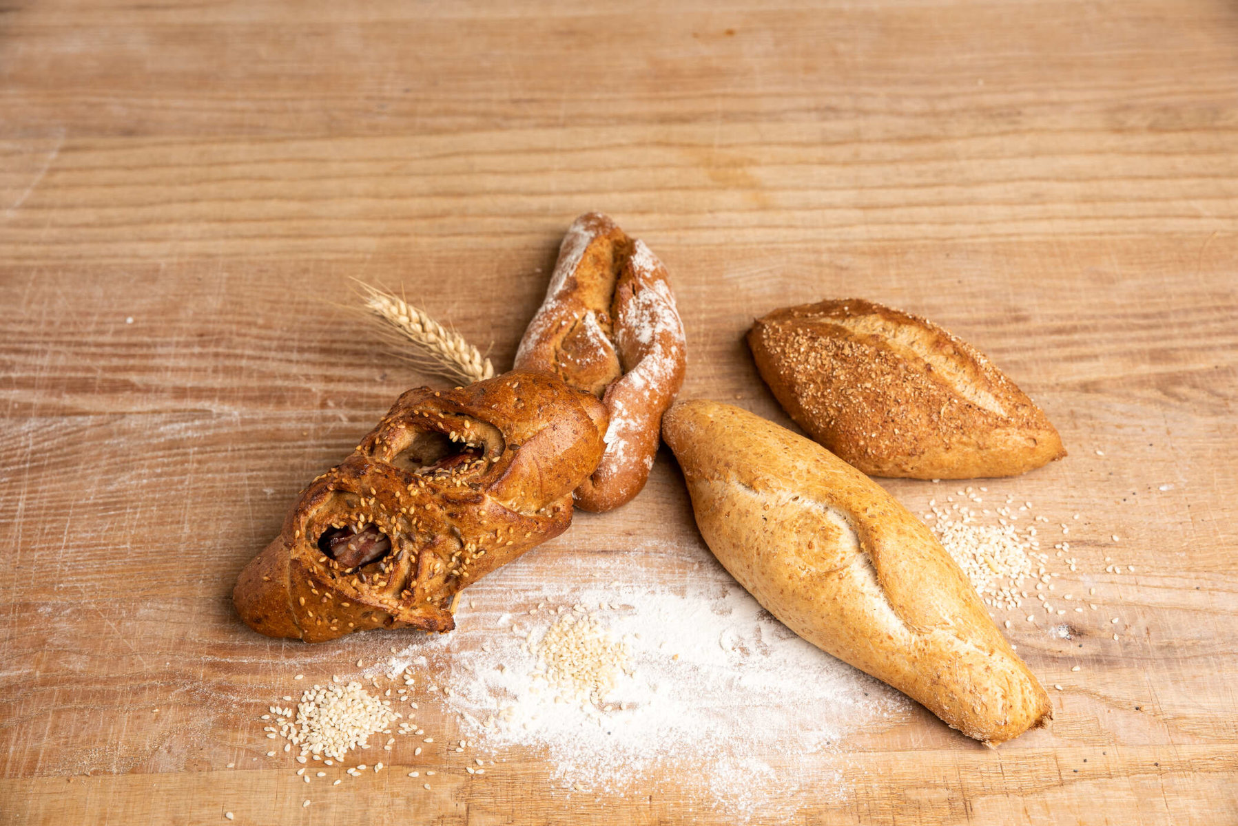 Knusprige Brötchen von Bäckerei Steingläubl