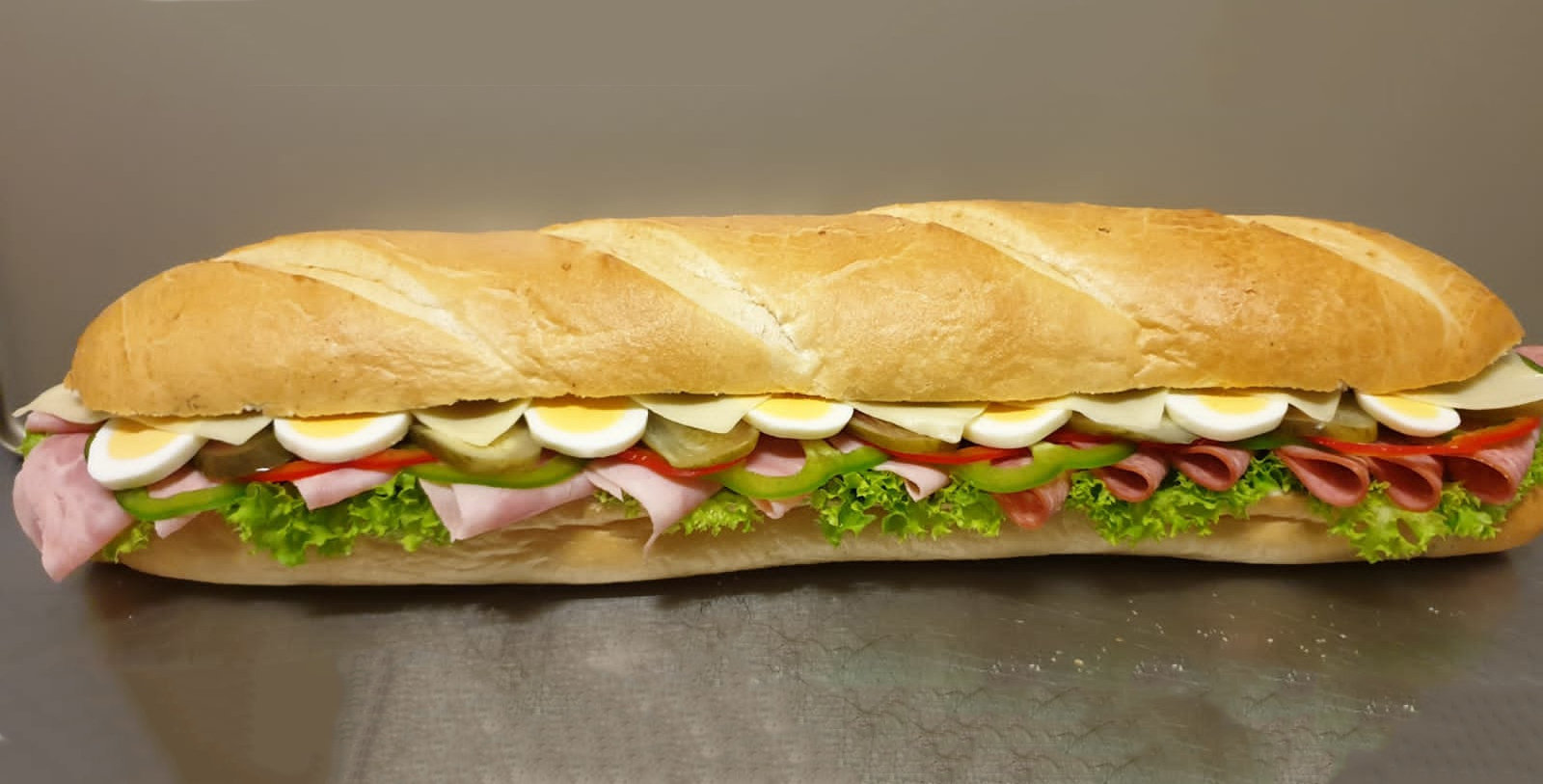 Belegtes Baguette von Bäckerei Steingläubl